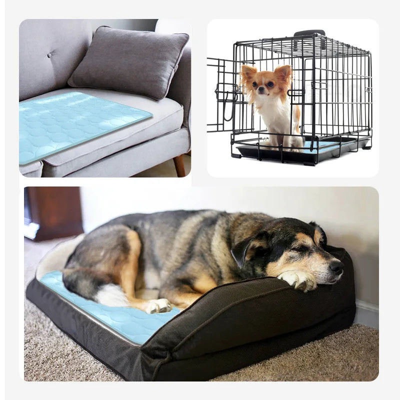 Tapis rafraîchissant pour Chiens et Chats SUMMAT™ / Protection contre la chaleur / Bien être / Repos