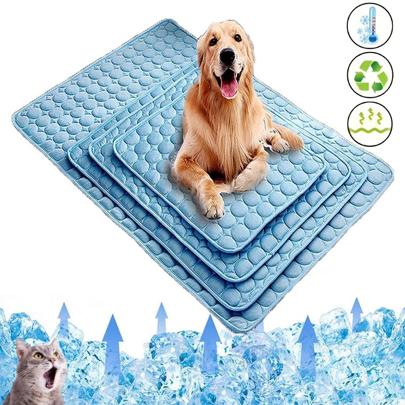 Tapis rafraîchissant pour Chiens et Chats SUMMAT™ / Protection contre la chaleur / Bien être / Repos