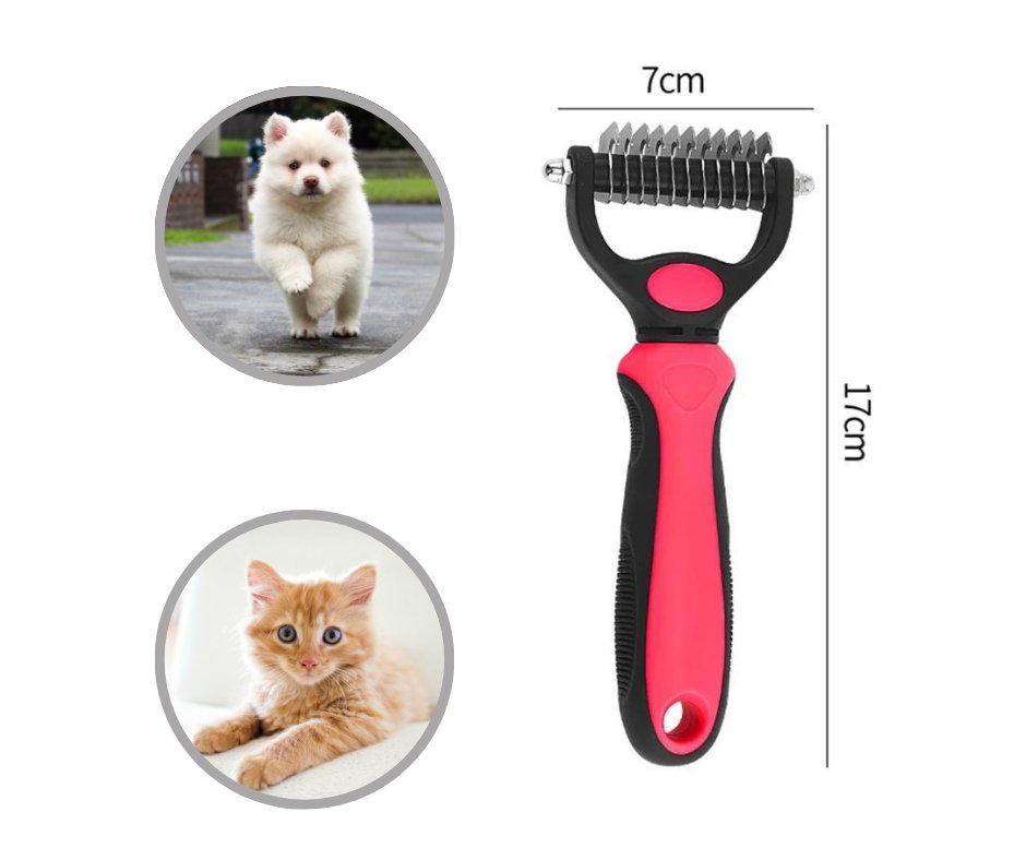 Brosse démellage pour chiens et chats - Mycharmingdog