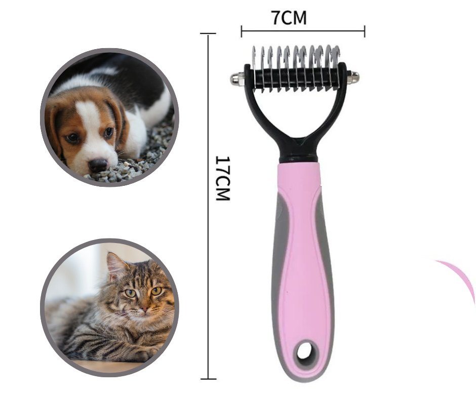 Brosse démellage pour chiens et chats - Mycharmingdog