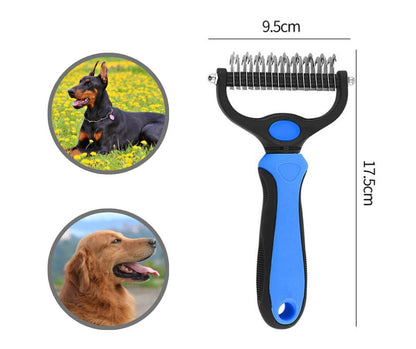 Brosse démellage pour chiens et chats - Mycharmingdog