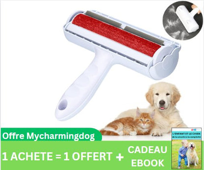 Cleanoutou™ - Rouleau anti-poils chien - Mycharmingdog